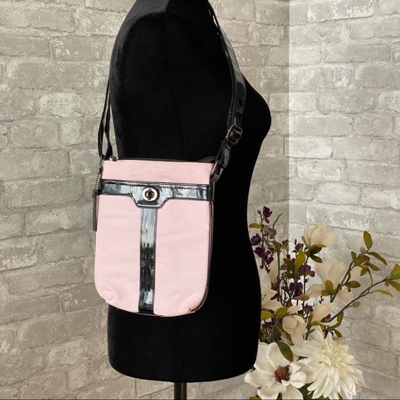 NWOT Mary Kay Pink & Black Crossbody Bag - Picture 3 of 13